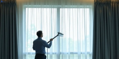 Commercial curtain stain removal service burwood-vic hotels offices restaurants
