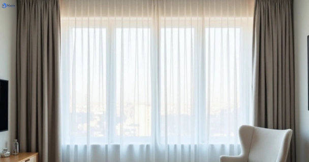 Restored vibrant drapes in burwood-vic QLD after Matty Curtain Cleaning